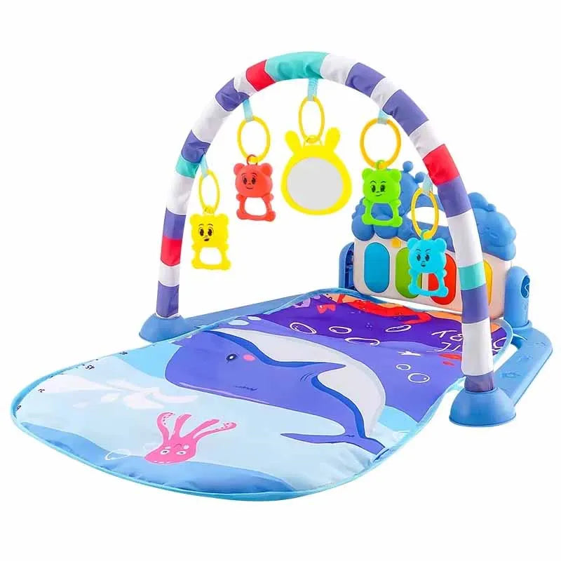 Interactive play mat for baby’s growth and fun.