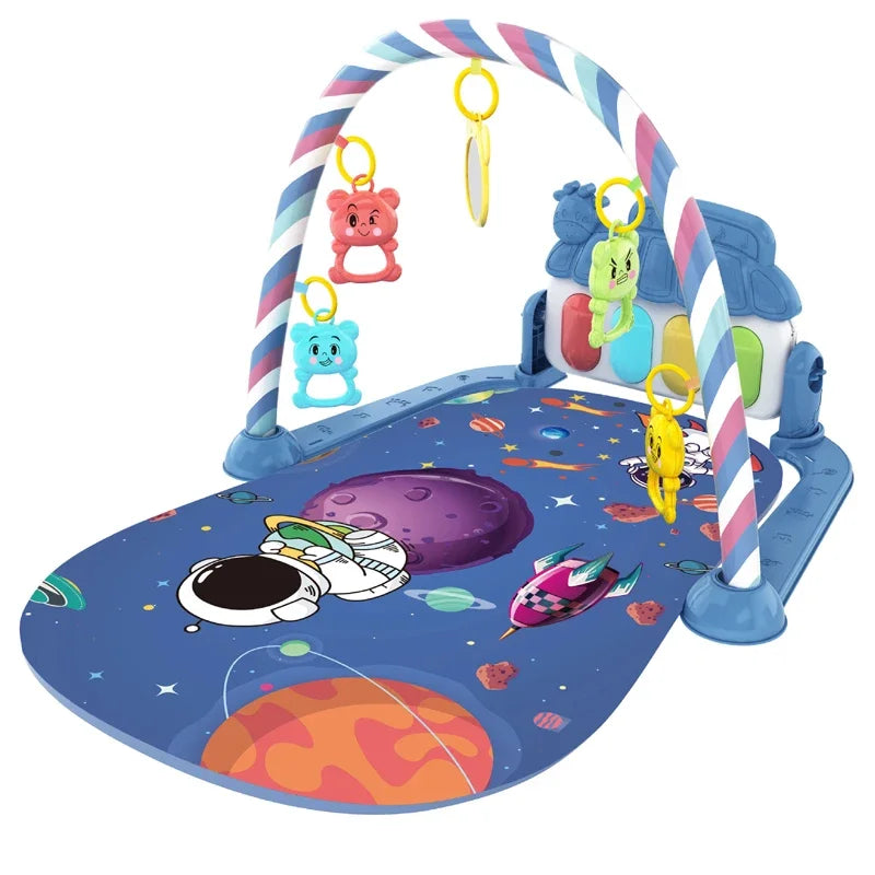 Interactive play mat for baby’s growth and fun.