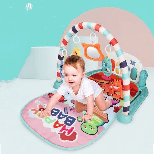 Interactive play mat for baby’s growth and fun.