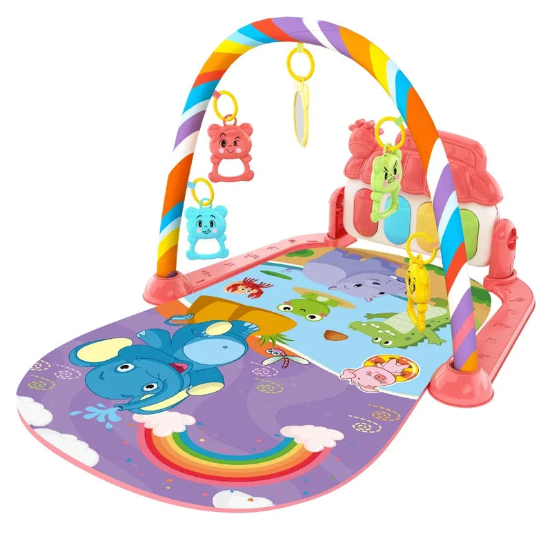 Interactive play mat for baby’s growth and fun.