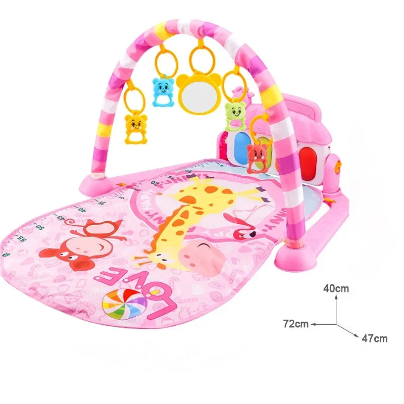 Interactive play mat for baby’s growth and fun.